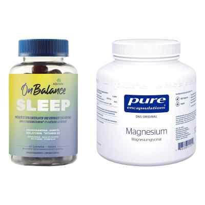 Aquilea Onbalance Sleep Gummies + Pure Encapsulations Magnesium  1 Set von  PZN 08107451