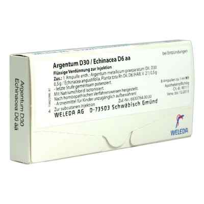 Argentum D30/echinacea D6 aa Ampullen 8 stk von WELEDA AG PZN 01618073