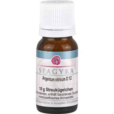 Argentum Nitricum D12 Globuli 10 g von Spagyra GmbH & Co KG PZN 11282390