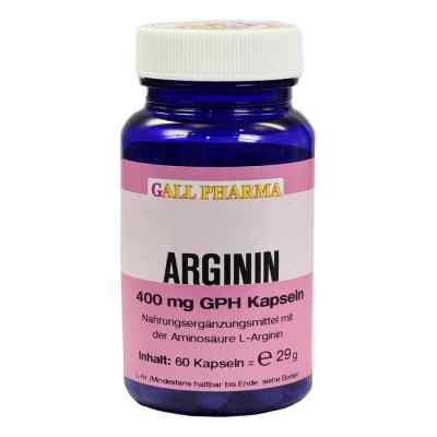 Arginin 400 mg Gph Kapseln 60 stk von Hecht-Pharma GmbH PZN 01389170