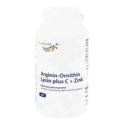 Arginin-ornithin-lysin Plus C + Zink Kapseln 60 stk von Vita World GmbH PZN 07296937
