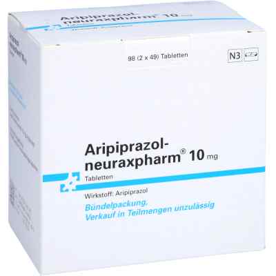 Aripiprazol-neuraxpharm 10mg 98 stk von neuraxpharm Arzneimittel GmbH PZN 10736274
