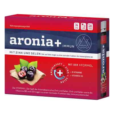 Aronia+ Immun Trinkampullen 14X25 ml von KIOBIS GmbH PZN 13329836
