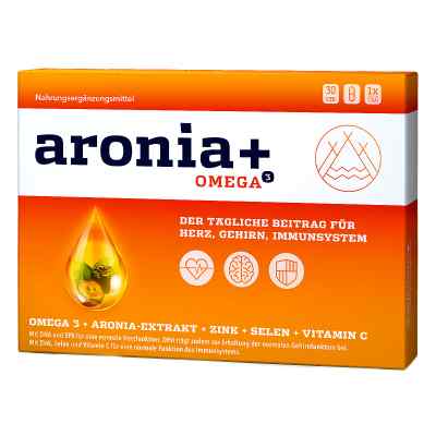 Aronia+ Omega 3 Kapseln 30 stk von URSAPHARM Arzneimittel GmbH PZN 16043951