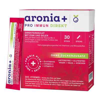 Aronia+ Pro Immun Direkt Direktgranulat Sticks 30 stk von URSAPHARM Arzneimittel GmbH PZN 17846652