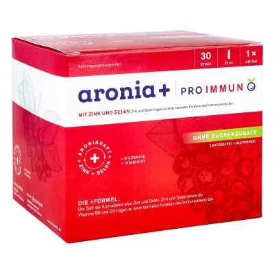 Aronia+ Pro Immun Trinkampullen 30X25 ml von KIOBIS GmbH PZN 17846617