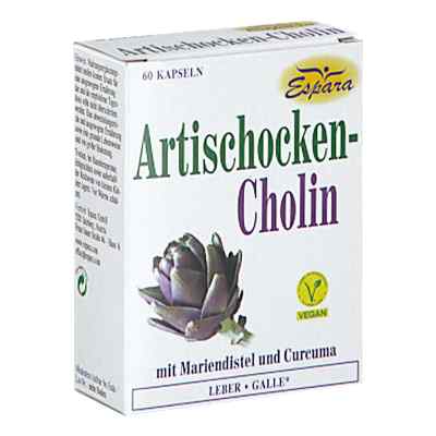 Artischocken Cholin Kapseln 60 stk von Espara GmbH PZN 18379299