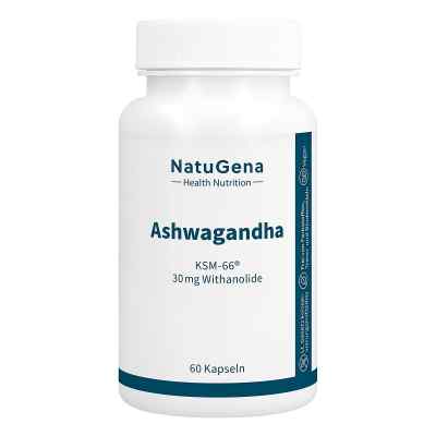 Ashwagandha Kapseln 60 stk von NatuGena GmbH PZN 17871940