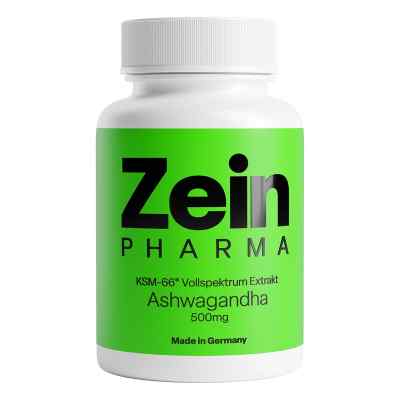 Ashwagandha mit KSM-66® Vollspektrum Extrakt 500mg, ZEINpharma