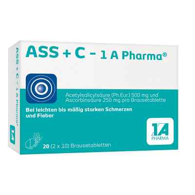 ASS+C-1A Pharma 20 stk von 1 A Pharma GmbH PZN 06312108