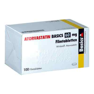 ATORVASTATIN BASICS 60mg 100 stk von Basics GmbH PZN 11083992