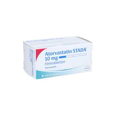 Atorvastatin Stada 10 mg Filmtabletten 100 stk von STADAPHARM GmbH PZN 09231422