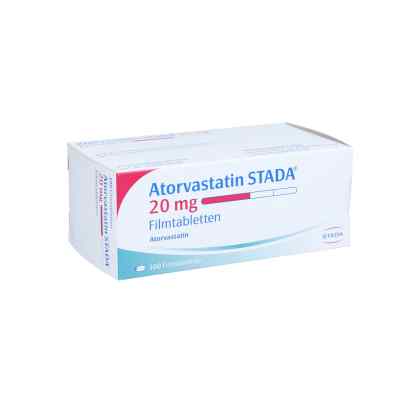 Atorvastatin Stada 20 mg Filmtabletten 100 stk von STADAPHARM GmbH PZN 09231451