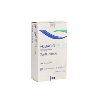 Aubagio 14 mg Filmtabletten 84 stk von Sanofi-Aventis Deutschland GmbH PZN 03118162
