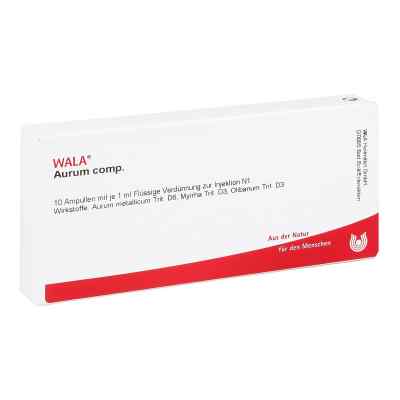 Aurum Comp. Ampullen 10X1 ml von WALA Heilmittel GmbH PZN 01750737