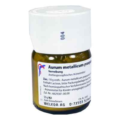 Aurum Metallicum Praep. D6 Trituration 50 g von WELEDA AG PZN 01615695