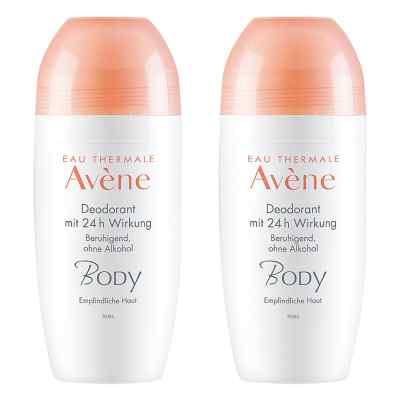 Avene Body Deodorant Mit 24 H Wirkung 2x50 ml von PIERRE FABRE DERMO KOSMETIK GmbH PZN 08104982