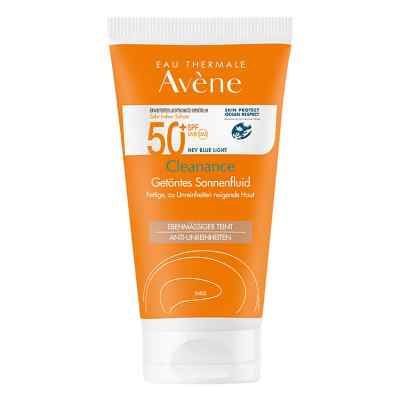 Avene Cleanance Sonnenfluid Spf 50+ Getönt 50 ml von PIERRE FABRE DERMO KOSMETIK GmbH PZN 17293383