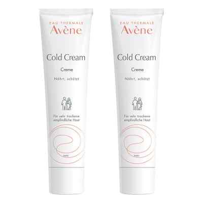 Avene Cold Cream Creme 2x100 ml von PIERRE FABRE DERMO KOSMETIK GmbH PZN 08107245