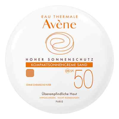 Avene Kompaktsonnencreme Spf 50 sand 2010 10 g von PIERRE FABRE DERMO KOSMETIK GmbH PZN 05874904