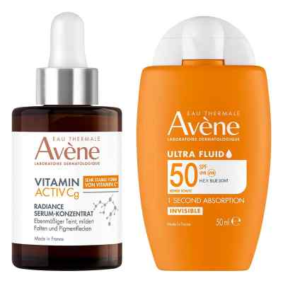 Avène Fluid Invisible LSF 50 + VITAMIN ACTIV Cg Radiance Serum 1 Pck von  PZN 08105099