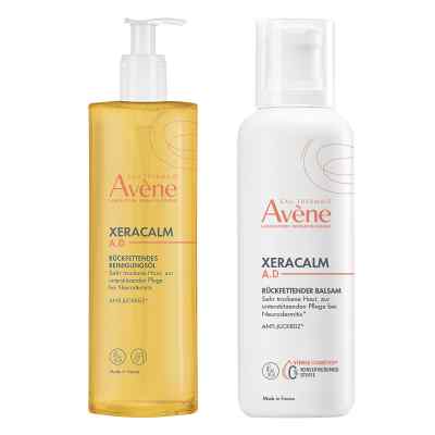 Avène XeraCalm A.D Balsam + Avene Xeracalm A.d Reinigungsöl 1 Pck von  PZN 08105103