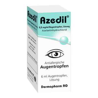 Azedil 0,5 mg/ml Augentropfen Lösung 6 ml von axicorp Pharma GmbH PZN 14270890