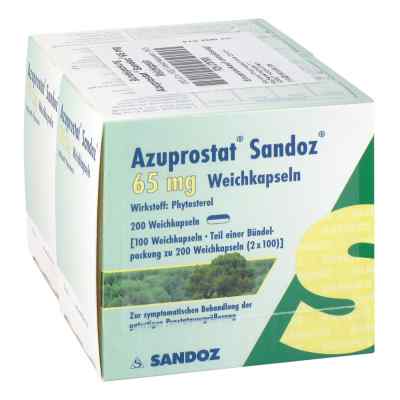 Azuprostat Sandoz 65 mg Weichkapseln 200 stk von Hexal AG PZN 00797808