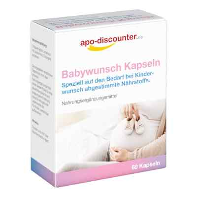 Babywunsch/ Kinderwunsch Kapseln von apo-discounter.de 60 stk von Apologistics GmbH PZN 16783286