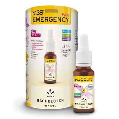 Bachblüten Nummer 3 9 Emergency plus Tropf.z.einnehmen 20 ml von Hager Pharma GmbH PZN 16837042