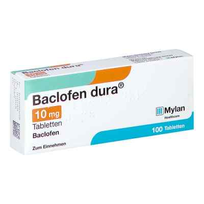 Baclofen dura 10 mg Tabletten 100 stk von Viatris Healthcare GmbH PZN 03023237
