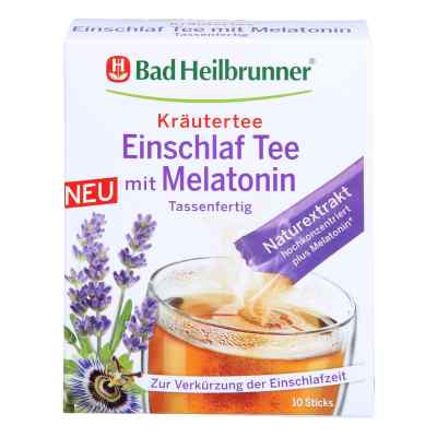 Bad Heilbrunner Einschlaf Tee mit Melatonin tassenf. 10X1 g von Bad Heilbrunner Naturheilm.GmbH&Co.KG PZN 16604898