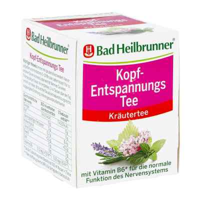 Bad Heilbrunner Kopf-entspannungs Tee Filterbeutel 8 stk von Bad Heilbrunner Naturheilm.GmbH& PZN 16869088