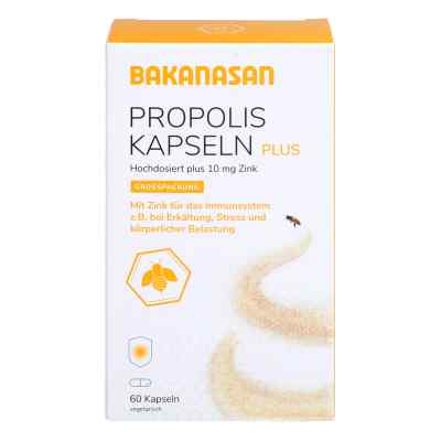 Bakanasan Propolis Kapseln plus 60 stk von Hansa Naturheilmittel GmbH PZN 16663062