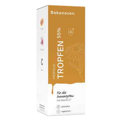 Bakanasan Propolis Tropfen 55% 30 ml von Hansa Naturheilmittel GmbH PZN 19714268