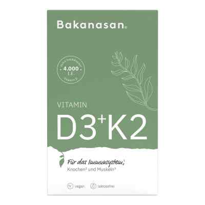 Bakanasan Vitamin D3+k2 Kapseln 60 stk von  PZN 18306662