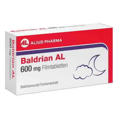 Baldrian AL 600 mg Filmtabletten 30 stk von ALIUD Pharma GmbH PZN 19645923