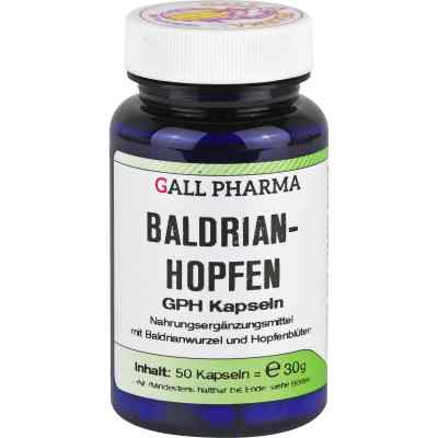 Baldrian Hopfen Gph Kapseln 50 stk von Hecht-Pharma GmbH PZN 09645247
