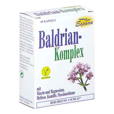 Baldrian-komplex Kapseln 60 stk von Espara GmbH PZN 18459325