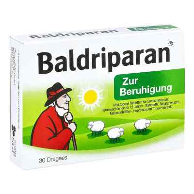 Baldriparan Zur Beruhigung überzogene Tabletten 30 stk von PharmaSGP GmbH PZN 17884316