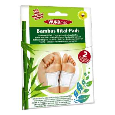 Bambuspflaster Vital-pads Entgiftung+vitalisierung 2 stk von Megadent Deflogrip Gerhard Reeg GmbH PZN 13923261