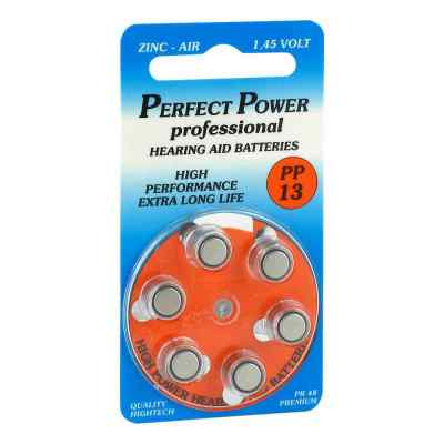 Batterien für Hörgeräte Power Pp 13 6 stk von Vielstedter Elektronik PZN 04877384