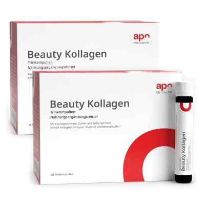 Beauty Kollagen Trinkampullen von apodiscounter 2x28x25 ml von apo.com Group GmbH PZN 08102095