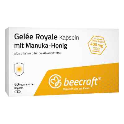 Beecraft Gelee Royale Kapseln Mit Manuka-Honig 60 stk von Hansa Naturheilmittel GmbH PZN 19484443