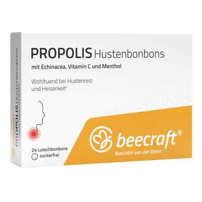 Beecraft Propolis Husten-bonbons 24 stk von Roha Arzneimittel GmbH PZN 18152874