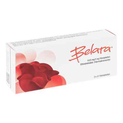 Belara 0,03mg/2mg 3X21 stk von Gedeon Richter Pharma GmbH PZN 07118242