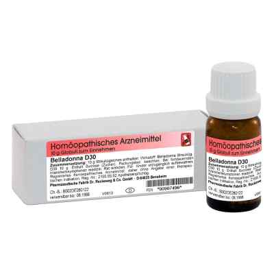Belladonna D30 Globuli 10 g von Dr.RECKEWEG & Co. GmbH PZN 00907496