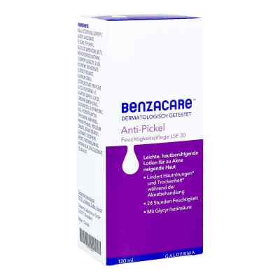 Benzacare Anti-pickel Feuchtigkeitspflege Spf 30 120 ml von Galderma Laboratorium GmbH PZN 18186809