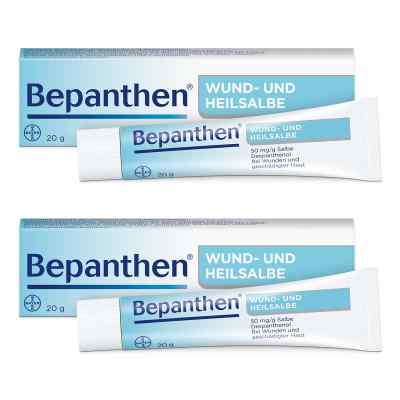 Bepanthen Wund- und Heilsalbe 2x20 g von Bayer Vital GmbH PZN 08104267