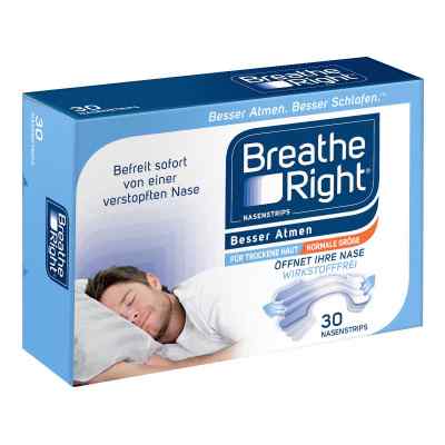 Besser Atmen Breathe Right Nasenstrips Transparent 30 stk von Pharma Netzwerk PNW GmbH PZN 17179196